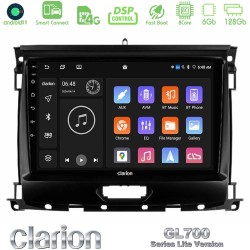 Clarion GL700 Lite Series 8Core Android ClarionOS 6+128GB Ford Ranger 2017-2022 Navigation Multimedia Tablet 9" Με Carplay & Android Auto