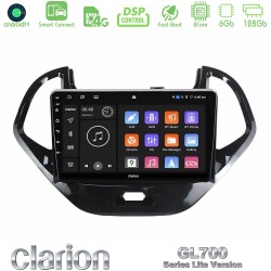 Clarion GL700 Lite Series 8Core Android ClarionOS 6+128GB Ford Ka 2016-2020 Navigation Multimedia Tablet 9" Με Carplay & Android Auto Clarion GL700 Lite Series 8Core Android ClarionOS 6+128GB Ford Ka 2016-2020 Navigation Multimedia Tablet 9" Με Carplay & Android Auto
