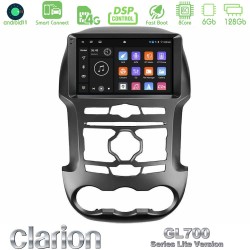 Clarion GL700 Lite Series 8Core Android ClarionOS 6+128GB Ford Ranger 2012-2016 Navigation Multimedia Tablet 9" Με Carplay & Android Auto Clarion GL700 Lite Series 8Core Android ClarionOS 6+128GB Ford Ranger 2012-2016 Navigation Multimedia Tablet 9" Με Carplay & Android Auto