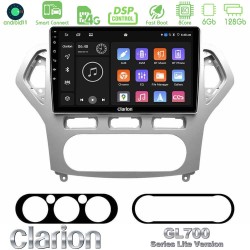 Clarion GL700 Lite Series 8Core Android ClarionOS 6+128GB Ford Mondeo 2007-2010 AUTO A/C Navigation Multimedia Tablet 10" Με Carplay & Android Auto Clarion GL700 Lite Series 8Core Android ClarionOS 6+128GB Ford Mondeo 2007-2010 AUTO A/C Navigation Multimedia Tablet 10" Με Carplay & Android Auto