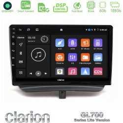 Clarion GL700 Lite Series 8Core Android ClarionOS 6+128GB Ford Courier 2015-2023 Navigation Multimedia Tablet 9" Με Carplay & Android Auto Clarion GL700 Lite Series 8Core Android ClarionOS 6+128GB Ford Courier 2015-2023 Navigation Multimedia Tablet 9" Με Carplay & Android Auto