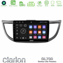 Clarion GL700 Lite Series 8Core Android ClarionOS 6+128GB Honda CRV 2012-2017 Navigation Multimedia Tablet 9" Με Carplay & Android Auto
