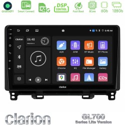 Clarion GL700 Lite Series 8Core Android ClarionOS 6+128GB Honda Jazz 2021-2025 Navigation Multimedia Tablet 9" Με Carplay & Android Auto