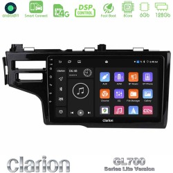 Clarion GL700 Lite Series 8Core Android ClarionOS 6+128GB Honda Jazz 2013-2020 Navigation Multimedia Tablet 9" Με Carplay & Android Auto