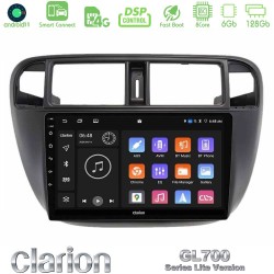 Clarion GL700 Lite Series 8Core Android ClarionOS 6+128GB Honda Civic 1995-2001 Navigation Multimedia Tablet 9" Με Carplay & Android Auto