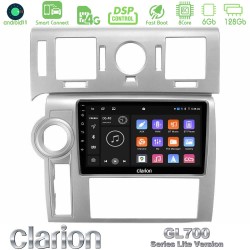 Clarion GL700 Lite Series 8Core Android ClarionOS 6+128GB Hummer H2 2008-2009 Navigation Multimedia Tablet 9" Με Carplay & Android Auto
