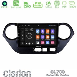 Clarion GL700 Lite Series 8Core Android ClarionOS 6+128GB Hyundai i10 2014-2020 Navigation Multimedia Tablet 9" Με Carplay & Android Auto Clarion GL700 Lite Series 8Core Android ClarionOS 6+128GB Hyundai i10 2014-2020 Navigation Multimedia Tablet 9" Με Carplay & Android Auto