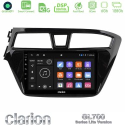 Clarion GL700 Lite Series 8Core Android ClarionOS 6+128GB Hyundai i20 2014-2018 Navigation Multimedia Tablet 9" Με Carplay & Android Auto Clarion GL700 Lite Series 8Core Android ClarionOS 6+128GB Hyundai i20 2014-2018 Navigation Multimedia Tablet 9" Με Carplay & Android Auto