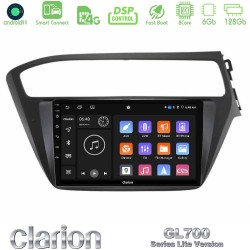 Clarion GL700 Lite Series 8Core Android ClarionOS 6+128GB Hyundai i20 2018-2020 RHD Navigation Multimedia Tablet 9" Με Carplay & Android Auto Clarion GL700 Lite Series 8Core Android ClarionOS 6+128GB Hyundai i20 2018-2020 RHD Navigation Multimedia Tablet 9" Με Carplay & Android Auto