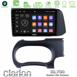 Clarion GL700 Lite Series 8Core Android ClarionOS 6+128GB Hyundai i10 Navigation Multimedia Tablet 9" Με Carplay & Android Auto Clarion GL700 Lite Series 8Core Android ClarionOS 6+128GB Hyundai i10 Navigation Multimedia Tablet 9" Με Carplay & Android Auto