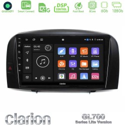 Clarion GL700 Lite Series 8Core Android ClarionOS 6+128GB Hyundai Sonata 2005-2009 Navigation Multimedia Tablet 10" Με Carplay & Android Auto
