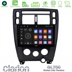 Clarion GL700 Lite Series Hyundai Tucson 2006 – 2013 8Core Android ClarionOS 6+128GB Navigation Multimedia Tablet 10" Με Carplay & Android Auto Με Carplay & Android Auto