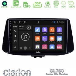 Clarion GL700 Lite Series 8Core Android ClarionOS 6+128GB Hyundai i30 Navigation Multimedia Tablet 9" Με Carplay & Android Auto