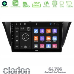 Clarion GL700 Lite Series 8Core Android ClarionOS 6+128GB Iveco Daily 2014-2025 Navigation Multimedia Tablet 9" Με Carplay & Android Auto