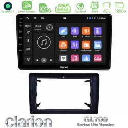 Clarion GL700 Lite Series 8Core Android ClarionOS 6+128GB Chrysler / Dodge / Jeep Navigation Multimedia Tablet 10" Με Carplay & Android Auto