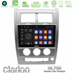 Clarion GL700 Lite Series 8Core Android ClarionOS 6+128GB Jeep Cherokee (KK) 2008-2012 Navigation Multimedia Tablet 10" Με Carplay & Android Auto