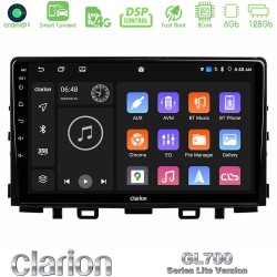 Clarion GL700 Lite Series 8Core Android ClarionOS 6+128GB Kia Stonic Navigation Multimedia Tablet 9" Με Carplay & Android Auto Clarion GL700 Lite Series 8Core Android ClarionOS 6+128GB Kia Stonic Navigation Multimedia Tablet 9" Με Carplay & Android Auto