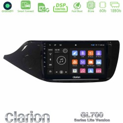 Clarion GL700 Lite Series 8Core Android ClarionOS 6+128GB Kia Ceed 2013-2017 Navigation Multimedia Tablet 9" Με Carplay & Android Auto Clarion GL700 Lite Series 8Core Android ClarionOS 6+128GB Kia Ceed 2013-2017 Navigation Multimedia Tablet 9" Με Carplay & Android Auto