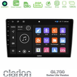 Clarion GL700 Lite Series Kia Sportage 2005-2008 8Core Android ClarionOS 6+128GB Navigation Multimedia Tablet 9" Με Carplay & Android Auto Με Carplay & Android Auto