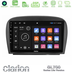 Clarion GL700 Lite Series 8Core Android ClarionOS 6+128GB Mercedes SL Class 2005-2011 Navigation Multimedia Tablet 9" Με Carplay & Android Auto