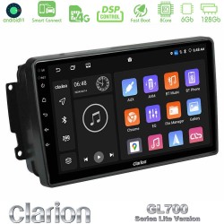 Clarion GL700 Lite Series 8Core Android ClarionOS 6+128GB Mercedes C/CLK/G Class (W203/W209) Navigation Multimedia Tablet 9" Με Carplay & Android Auto