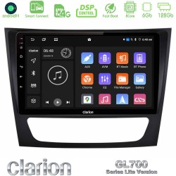 Clarion GL700 Lite Series 8Core Android ClarionOS 6+128GB Mercedes E Class / CLS Class Navigation Multimedia Tablet 9" Με Carplay & Android Auto