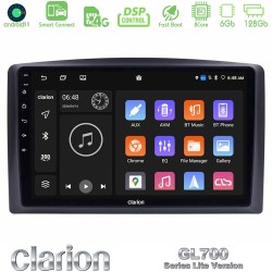 Clarion GL700 Lite Series 8Core Android ClarionOS 6+128GB Mercedes Vito 2015-2021 Navigation Multimedia Tablet 10" Με Carplay & Android Auto