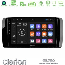 Clarion GL700 Lite Series 8Core Android ClarionOS 6+128GB Mercedes R Class Navigation Multimedia Tablet 9" Με Carplay & Android Auto