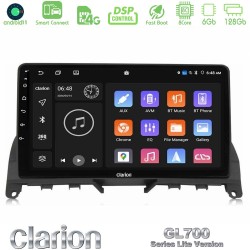 Clarion GL700 Lite Series 8Core Android ClarionOS 6+128GB Mercedes C-Class W204 2008-2011 Navigation Multimedia Tablet 9" Με Carplay & Android Auto
