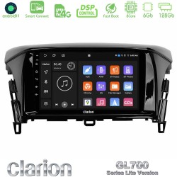 Clarion GL700 Lite Series 8Core Android ClarionOS 6+128GB Mitsubishi Eclipse Cross Navigation Multimedia Tablet 9" Με Carplay & Android Auto