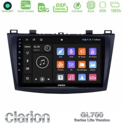 Clarion GL700 Lite Series 8Core Android ClarionOS 6+128GB Mazda 3 2009-2014 Navigation Multimedia Tablet 9" Με Carplay & Android Auto Clarion GL700 Lite Series 8Core Android ClarionOS 6+128GB Mazda 3 2009-2014 Navigation Multimedia Tablet 9" Με Carplay & Android Auto