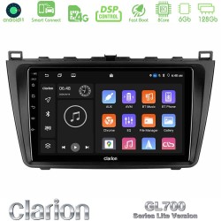 Clarion GL700 Lite Series 8Core Android ClarionOS 6+128GB Mazda 6 2008-2012 Navigation Multimedia Tablet 9" Με Carplay & Android Auto Clarion GL700 Lite Series 8Core Android ClarionOS 6+128GB Mazda 6 2008-2012 Navigation Multimedia Tablet 9" Με Carplay & Android Auto