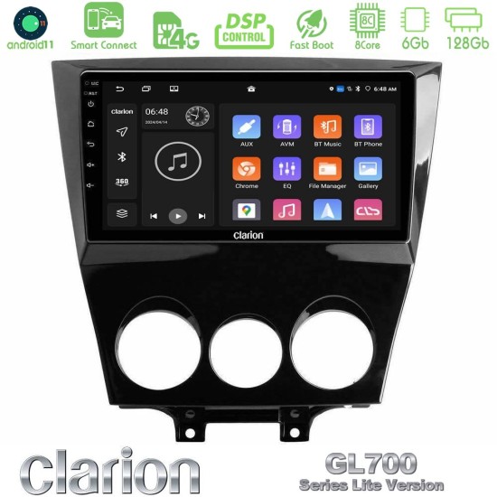 Clarion GL700 Lite Series 8Core Android ClarionOS 6+128GB Mazda RX8 2008-2012 Navigation Multimedia Tablet 9" Με Carplay & Android Auto