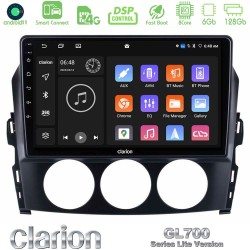 Clarion GL700 Lite Series 8Core Android ClarionOS 6+128GB Mazda MX-5 2006-2008 Navigation Multimedia Tablet 9" Με Carplay & Android Auto Clarion GL700 Lite Series 8Core Android ClarionOS 6+128GB Mazda MX-5 2006-2008 Navigation Multimedia Tablet 9" Με Carplay & Android Auto