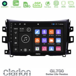 Clarion GL700 Lite Series 8Core Android ClarionOS 6+128GB Nissan Navara NP300 Navigation Multimedia Tablet 9" Με Carplay & Android Auto