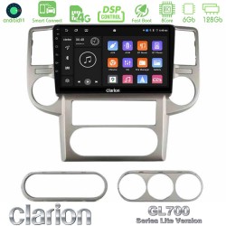 Clarion GL700 Lite Series 8Core Android ClarionOS 6+128GB Nissan X-Trail 2003-2007 Navigation Multimedia Tablet 10" Με Carplay & Android Auto