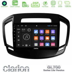Clarion GL700 Lite Series 8Core Android ClarionOS 6+128GB Opel Insignia 2014-2017 Navigation Multimedia Tablet 9" Με Carplay & Android Auto