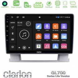 Clarion GL700 Lite Series 8Core Android ClarionOS 6+128GB Opel Astra J 2010-2014 Navigation Multimedia Tablet 9" Με Carplay & Android Auto