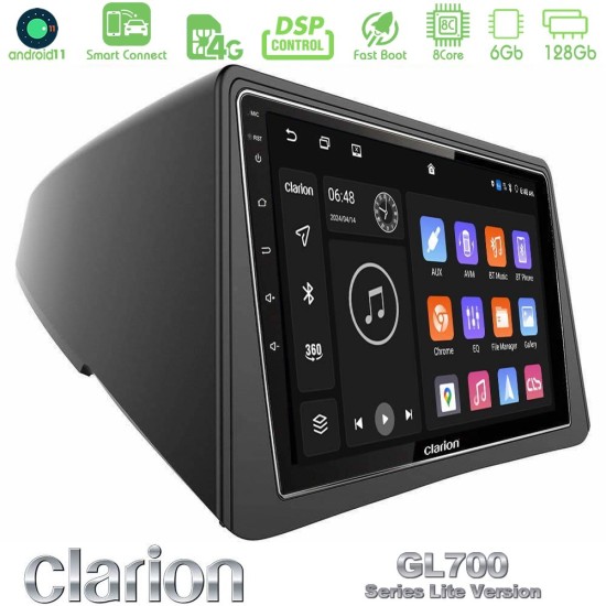 Clarion GL700 Lite Series 8Core Android ClarionOS 6+128GB Opel Mokka Navigation Multimedia Tablet 9" Με Carplay & Android Auto Clarion GL700 Lite Series 8Core Android ClarionOS 6+128GB Opel Mokka Navigation Multimedia Tablet 9" Με Carplay & Android Auto