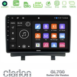 Clarion GL700 Lite Series 8Core Android ClarionOS 6+128GB Opel Zafira Navigation Multimedia Tablet 9" Με Carplay & Android Auto