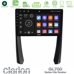 Clarion GL700 Lite Series 8Core Android ClarionOS 6+128GB Porsche 911/Cayman/Boxster Navigation Multimedia Tablet 9" Με Carplay & Android Auto