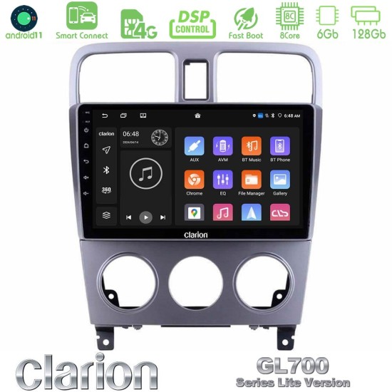 Clarion GL700 Lite Series 8Core Android ClarionOS 6+128GB Subaru Forester 2003-2007 Navigation Multimedia Tablet 9" Με Carplay & Android Auto
