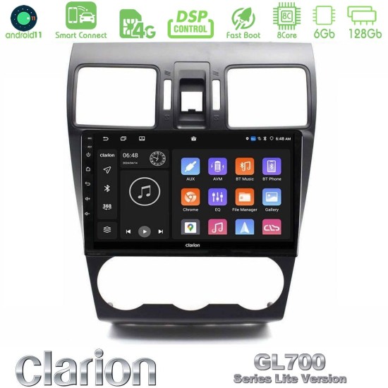Clarion GL700 Lite Series 8Core Android ClarionOS 6+128GB Subaru Forester 2015-2018 Navigation Multimedia Tablet 9" Με Carplay & Android Auto Clarion GL700 Lite Series 8Core Android ClarionOS 6+128GB Subaru Forester 2015-2018 Navigation Multimedia Tablet 9" Με Carplay & Android Auto