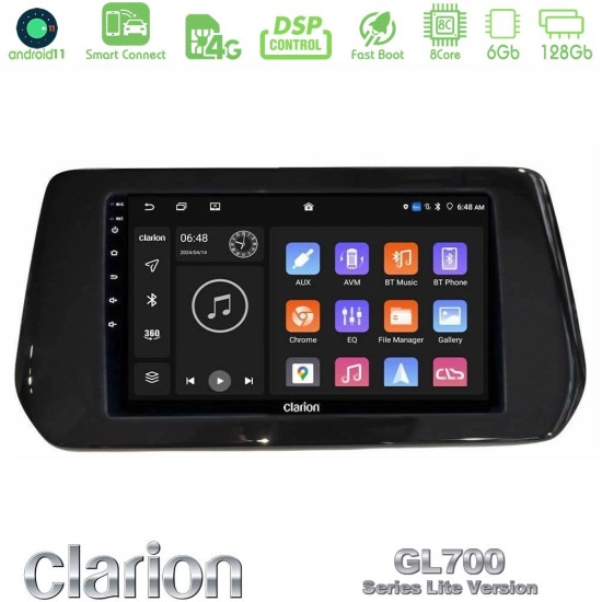 Clarion GL700 Lite Series 8Core Android ClarionOS 6+128GB Suzuki Swift / SX4 S-Cross Navigation Multimedia Tablet 9" Με Carplay & Android Auto