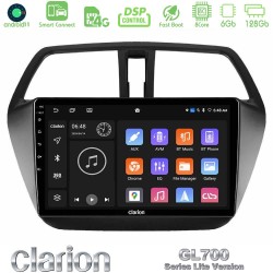 Clarion GL700 Lite Series 8Core Android ClarionOS 6+128GB Suzuki SX4 S-Cross Navigation Multimedia Tablet 9" Με Carplay & Android Auto Clarion GL700 Lite Series 8Core Android ClarionOS 6+128GB Suzuki SX4 S-Cross Navigation Multimedia Tablet 9" Με Carplay & Android Auto
