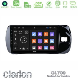Clarion GL700 Lite Series 8Core Android ClarionOS 6+128GB Toyota Yaris (Vitz) 2015-2020 RHD Navigation Multimedia Tablet 9" Με Carplay & Android Auto Clarion GL700 Lite Series 8Core Android ClarionOS 6+128GB Toyota Yaris (Vitz) 2015-2020 RHD Navigation Multimedia Tablet 9" Με Carplay & Android Auto