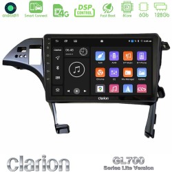 Clarion GL700 Lite Series 8Core Android ClarionOS 6+128GB Toyota Prius 2010-2015 Navigation Multimedia Tablet 10" Με Carplay & Android Auto Clarion GL700 Lite Series 8Core Android ClarionOS 6+128GB Toyota Prius 2010-2015 Navigation Multimedia Tablet 10" Με Carplay & Android Auto