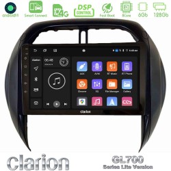 Clarion GL700 Lite Series 8Core Android ClarionOS 6+128GB Toyota RAV4 2001-2005 (Auto A/C) Navigation Multimedia Tablet 9" Με Carplay & Android Auto Clarion GL700 Lite Series 8Core Android ClarionOS 6+128GB Toyota RAV4 2001-2005 (Auto A/C) Navigation Multimedia Tablet 9" Με Carplay & Android Auto