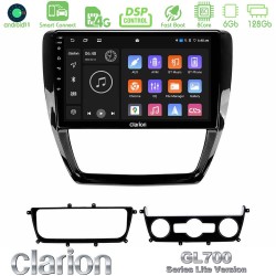 Clarion GL700 Lite Series 8Core Android ClarionOS 6+128GB VW Jetta Navigation Multimedia Tablet 10" Με Carplay & Android Auto