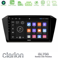 Clarion GL700 Lite Series 8Core Android ClarionOS 6+128GB VW Passat Navigation Multimedia Tablet 10" Με Carplay & Android Auto